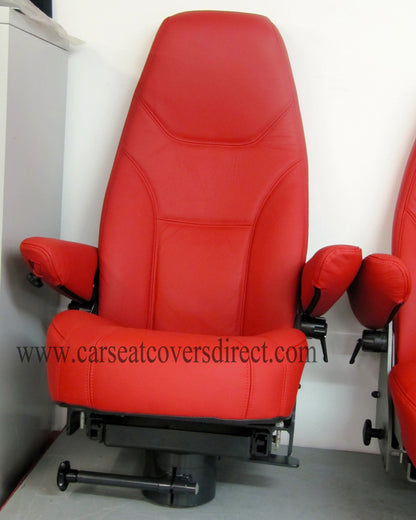 BOAT SEATS LEATHER RETRIM