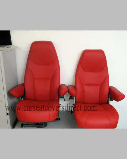 BOAT SEATS LEATHER RETRIM
