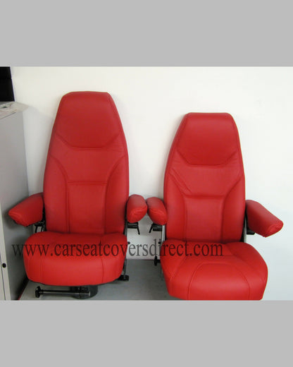 BOAT SEATS LEATHER RETRIM