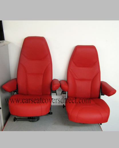 BOAT SEATS LEATHER RETRIM
