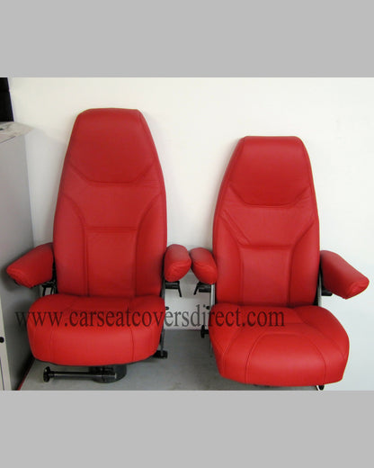 BOAT SEATS LEATHER RETRIM