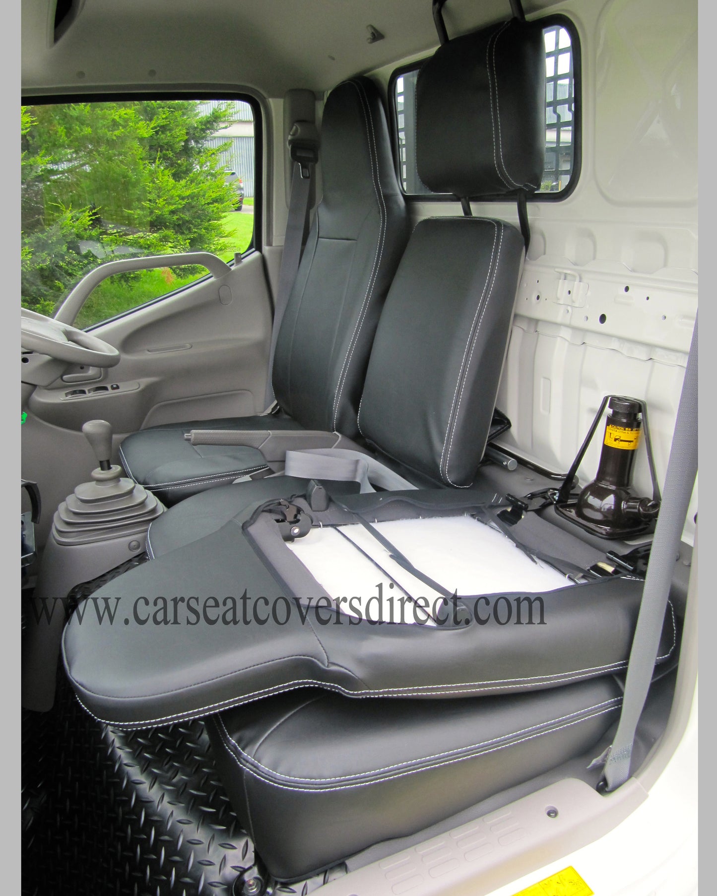 Toyota Dyna Waterproof Leather Look Fitted Seat Covers