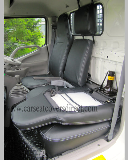 Toyota Dyna Waterproof Leather Look Fitted Seat Covers