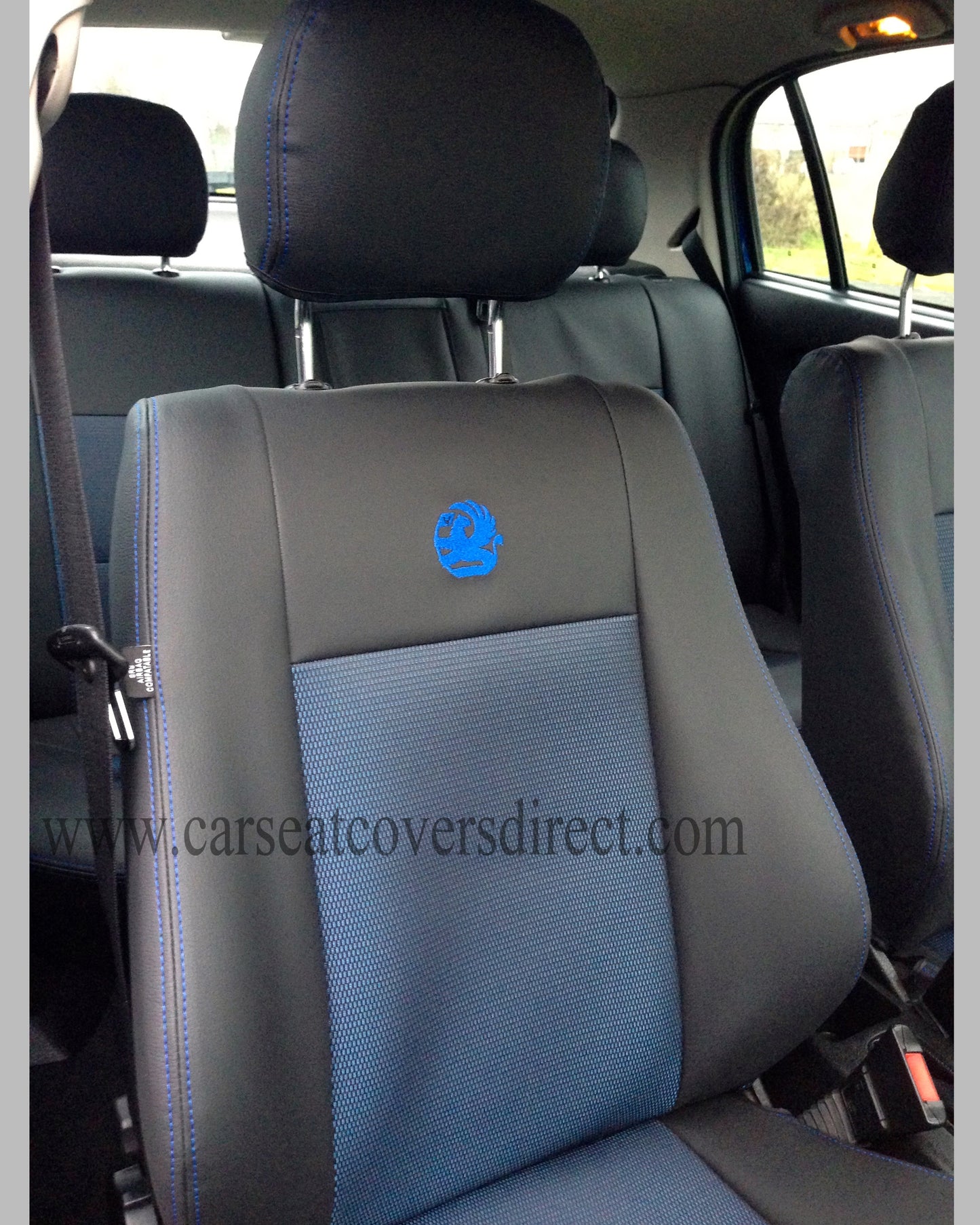 Opel ASTRA G Leatherette & Cloth Seat Covers