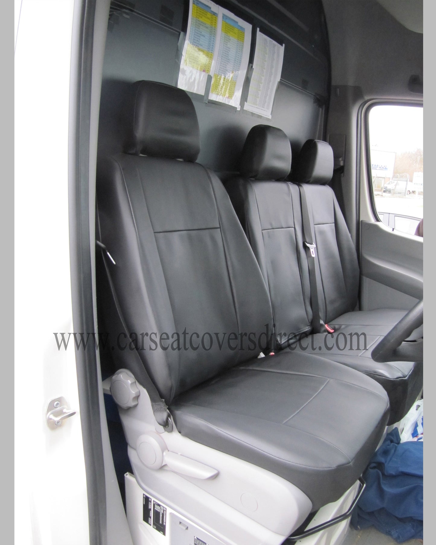 VOLKSWAGEN VW Crafter black Seat Covers