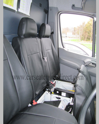 VOLKSWAGEN VW Crafter black Seat Covers