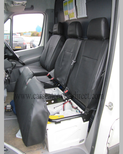 VOLKSWAGEN VW Crafter black Seat Covers