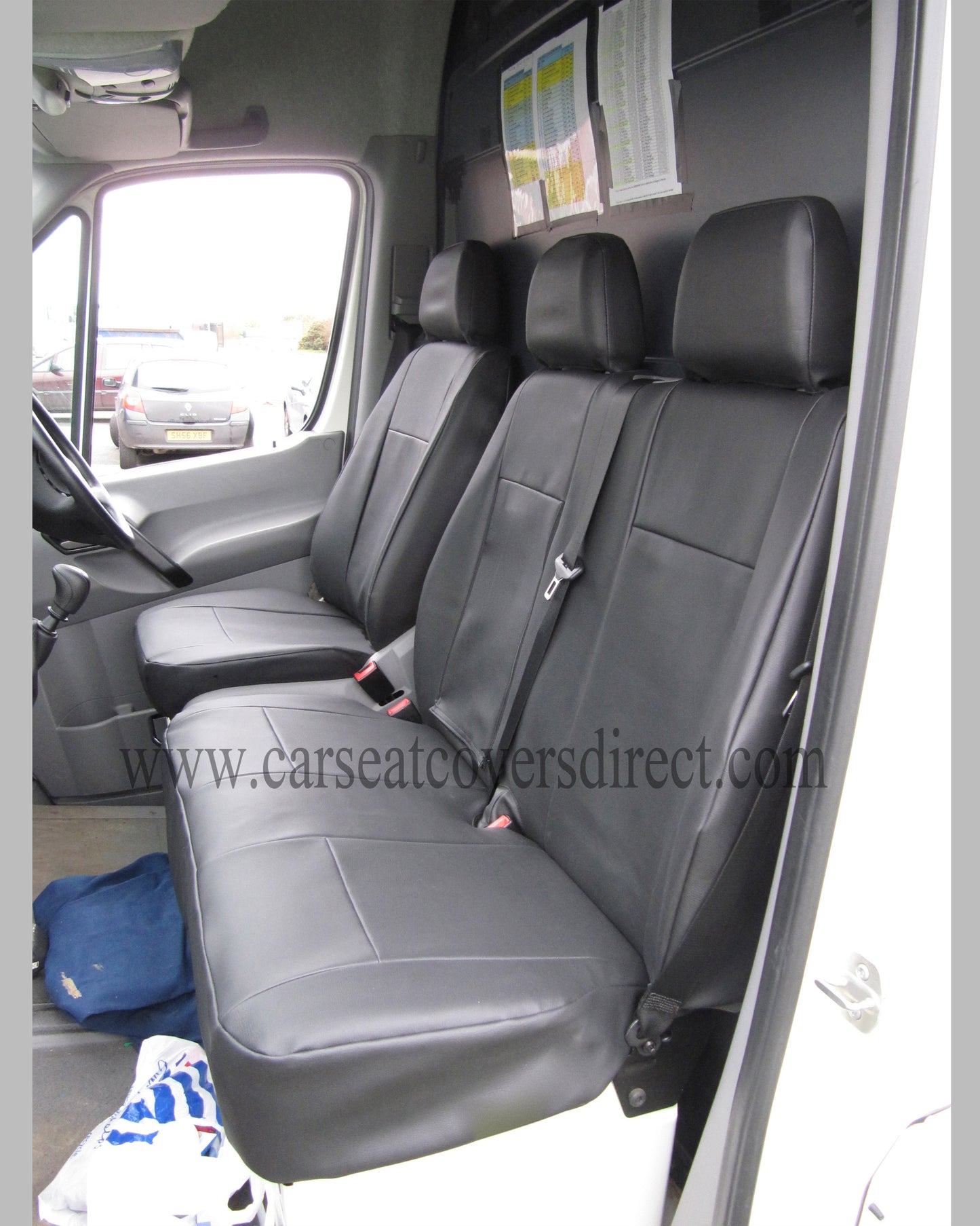 VOLKSWAGEN VW Crafter black Seat Covers