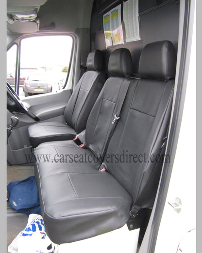 VOLKSWAGEN VW Crafter black Seat Covers