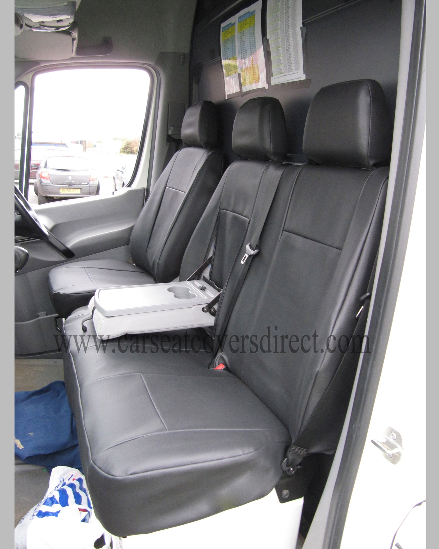 VOLKSWAGEN VW Crafter black Seat Covers