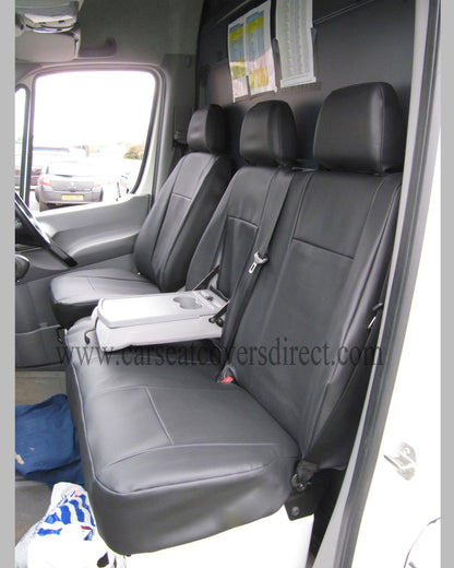 VOLKSWAGEN VW Crafter black Seat Covers