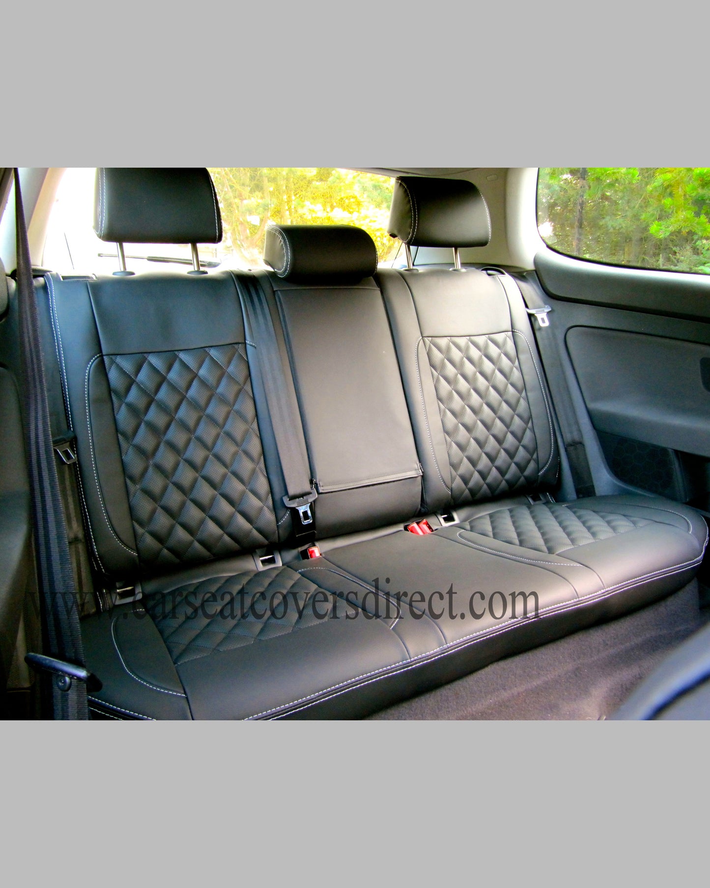 Volkswagen Golf MK5 / MK6 Black Diamond Quilted Seat Covers