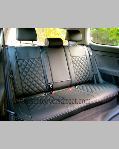 Volkswagen Golf MK5 / MK6 Black Diamond Quilted Seat Covers