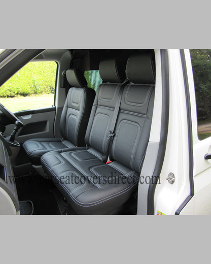 VOLKSWAGEN VW TRANSPORTER T5 AUTOHAUS LEATHER RETRIM KIT