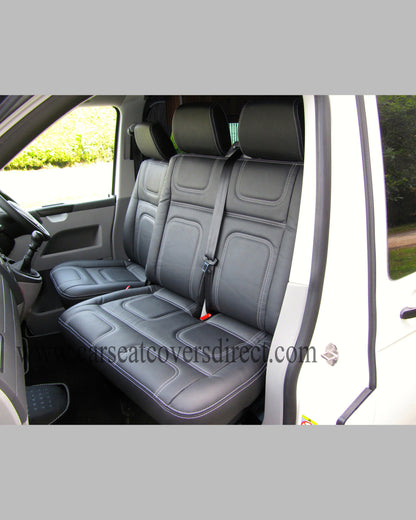 VOLKSWAGEN VW TRANSPORTER T5 AUTOHAUS LEATHER RETRIM KIT