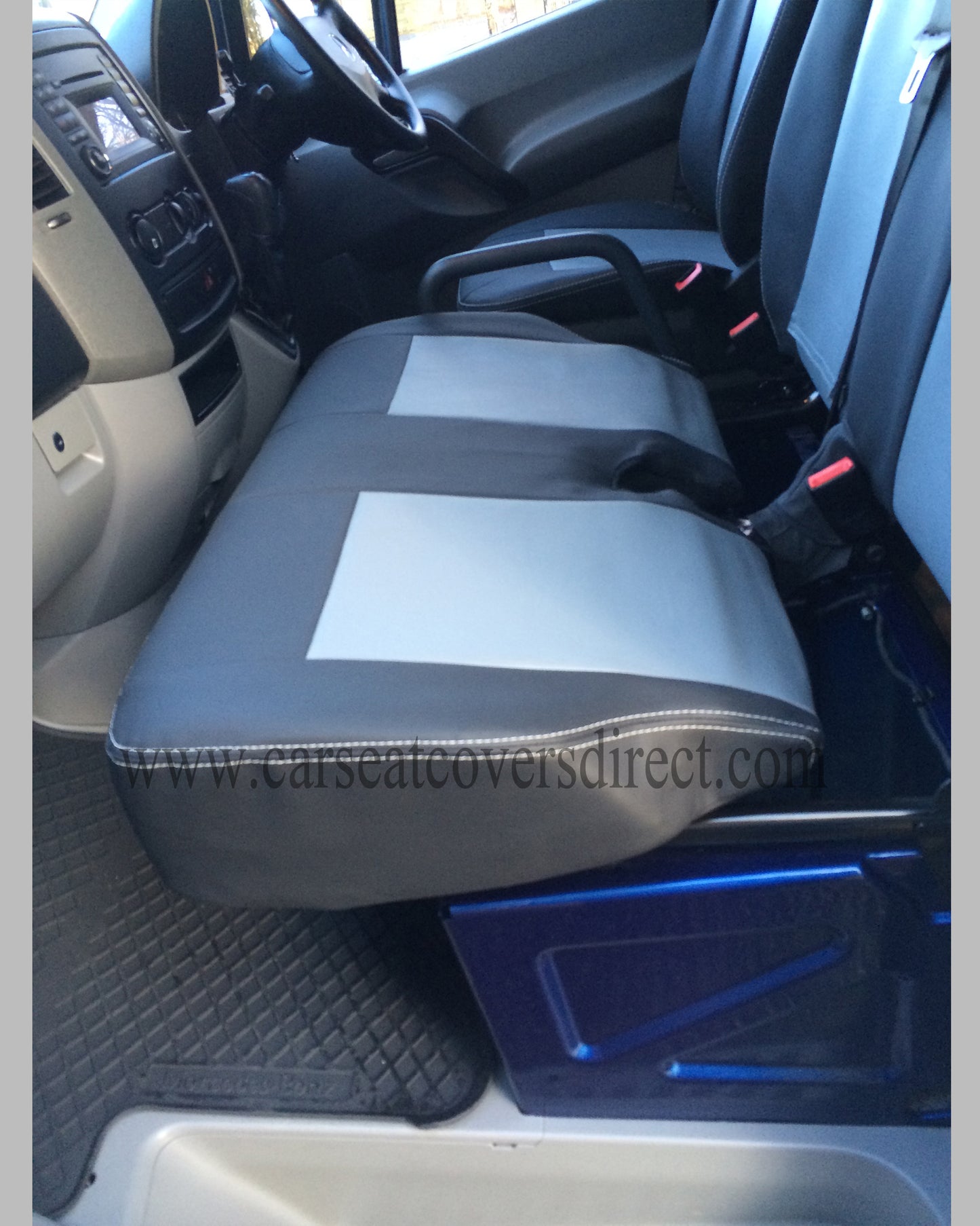 Mercedes Sprinter 2ND GEN Black & Grey Seat Covers