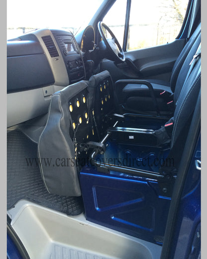 Mercedes Sprinter 2ND GEN Black & Grey Seat Covers