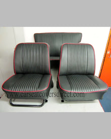Ford ANGLIA seats. Retrimmed Front & Rear Seats No Door cards