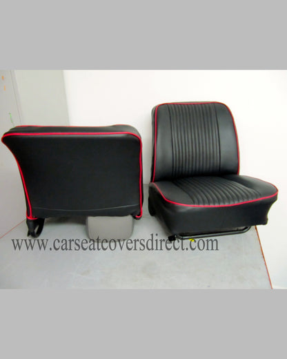 Ford ANGLIA seats. Retrimmed Front & Rear Seats No Door cards