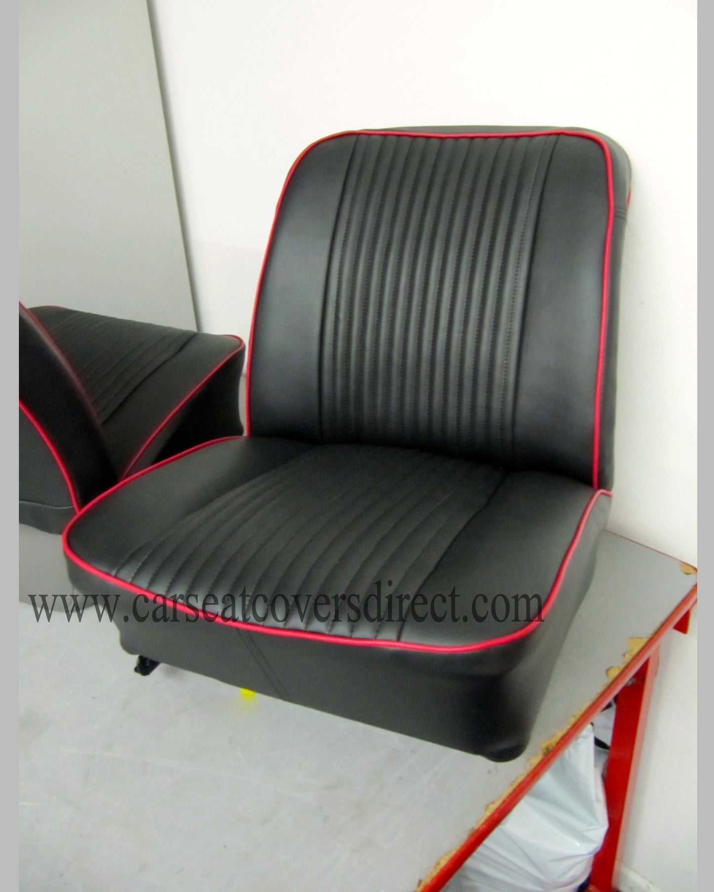 Ford ANGLIA seats. Retrimmed Front & Rear Seats No Door cards