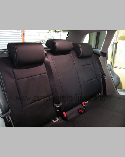 Audi A3 Seat Covers - Black With 2x S-Line Logos