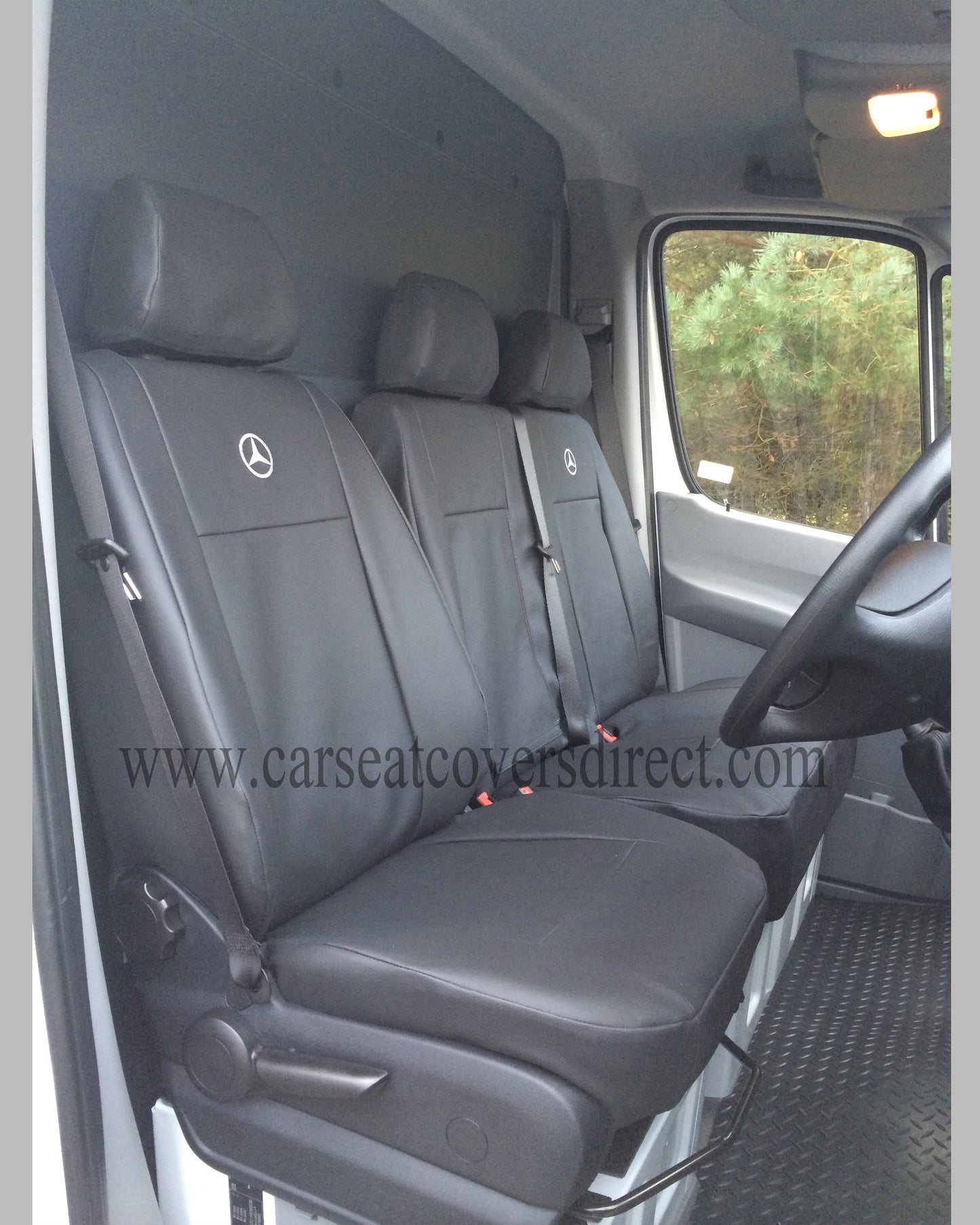 Mercedes Sprinter 2ND GEN Black Seat Covers