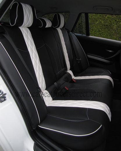 BMW 3 Series E91 Tailored Diamond Quilted Car Seat Covers