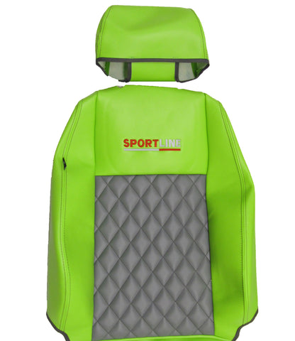 Volkswagen Caddy Green Custom-Made Van Seat Covers