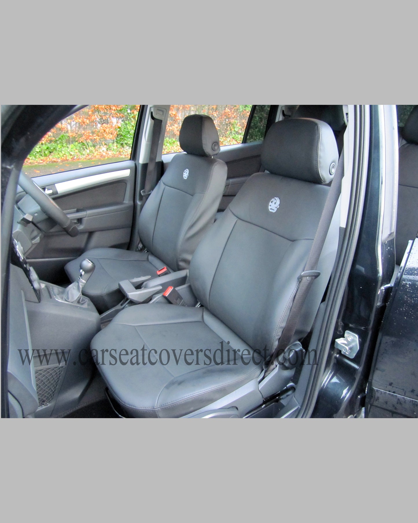 Opel ZAFIRA (B) Black Seat Covers