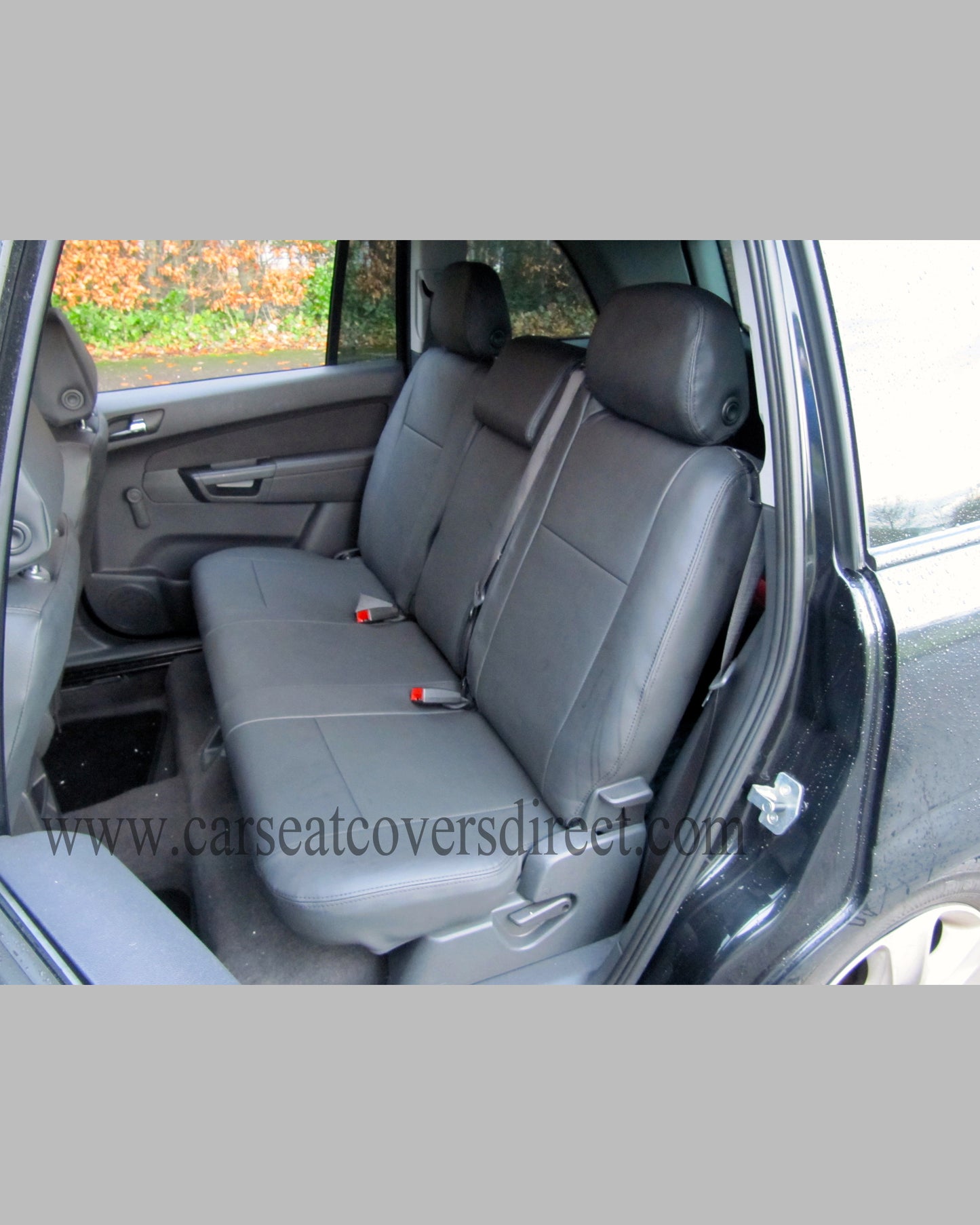 Opel ZAFIRA (B) Black Seat Covers