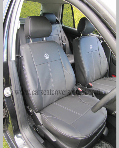 Volkswagen Golf MK4 -  Black Leatherette & Perforated Centre