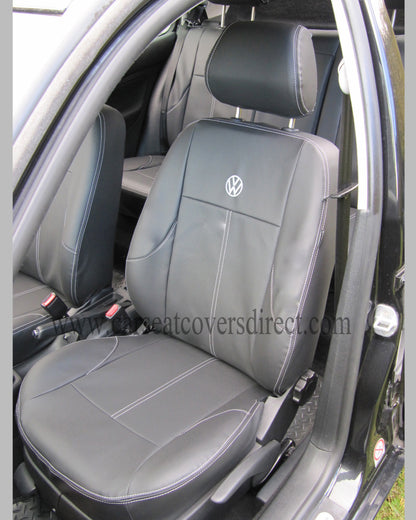 Volkswagen Golf MK4 -  Black Leatherette & Perforated Centre