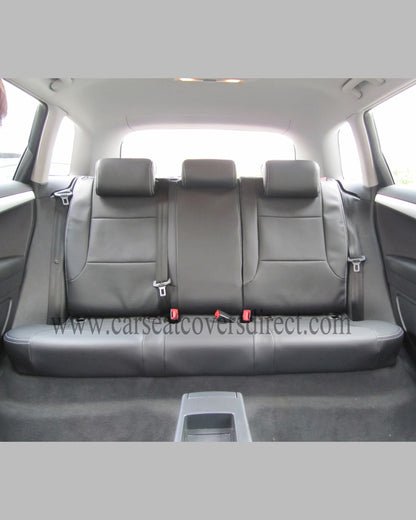 Audi A3 Seat Covers - Black With Logos