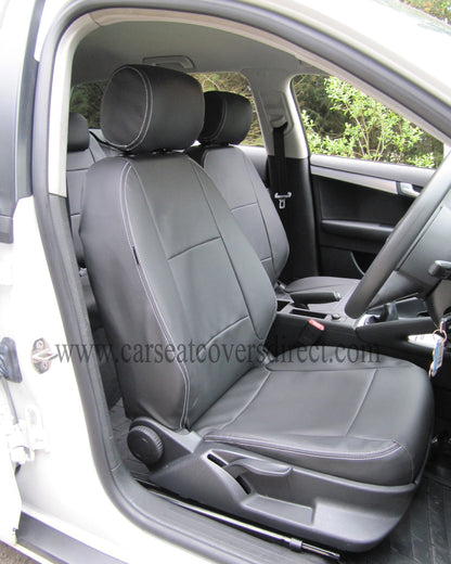 Audi A3 Seat Covers - Black With Logos