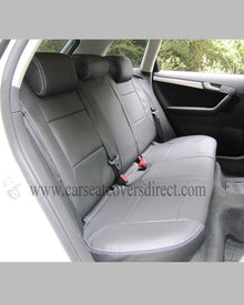 Audi A3 Seat Covers - Black With Logos