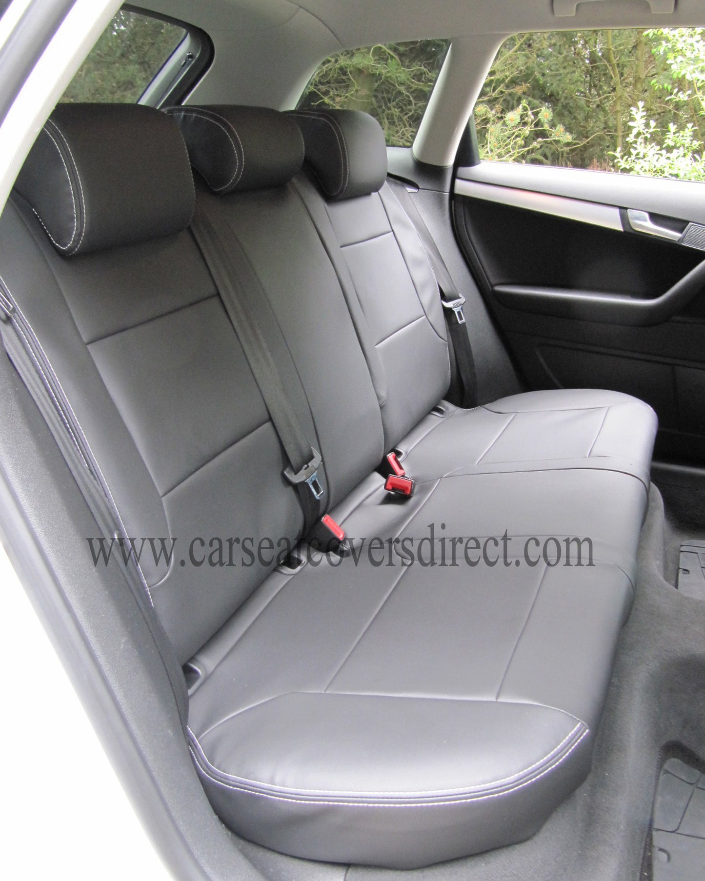 Audi A3 Seat Covers - Black With Logos