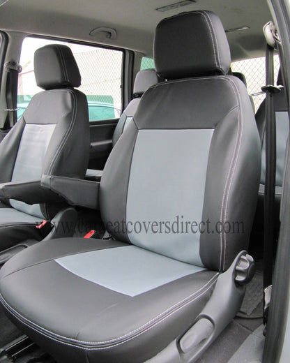 Ford Galaxy 2nd Gen Black Leatherette