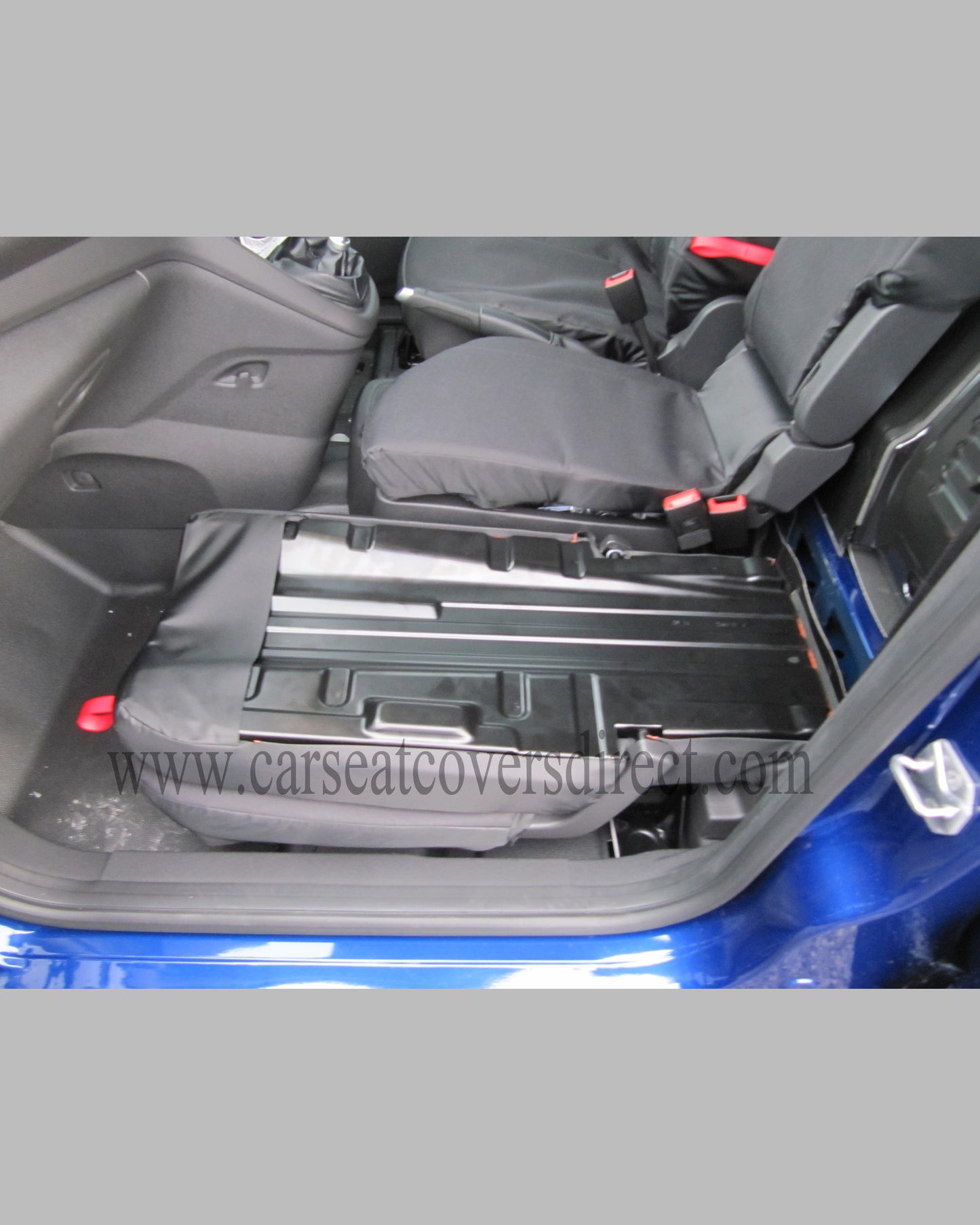 Ford Transit Connect Extra Heavy Duty Black Seat Covers (2nd Generation)