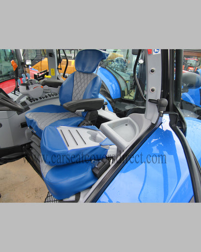 Grammer Maximo Dynamic Diamond Quilted Tailored Seat Covers for New Holland & CASE IH