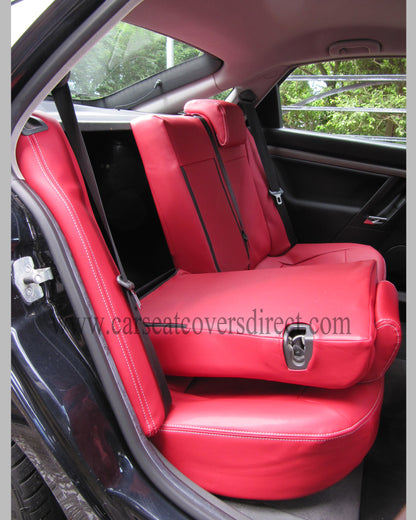Opel VECTRA C Black Leatherette Seat Covers