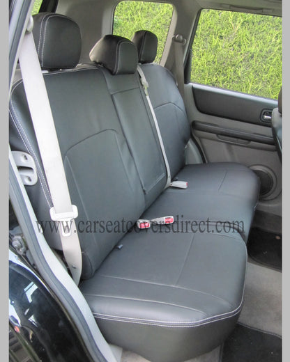 Nissan X-TRAIL Black Leatherette Seat Covers