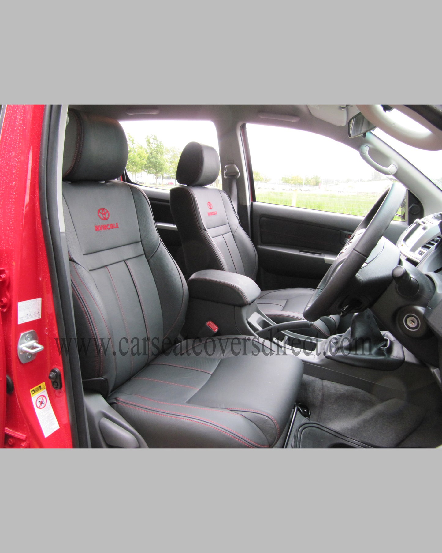 Toyota Hilux Leather Retrim Kit.