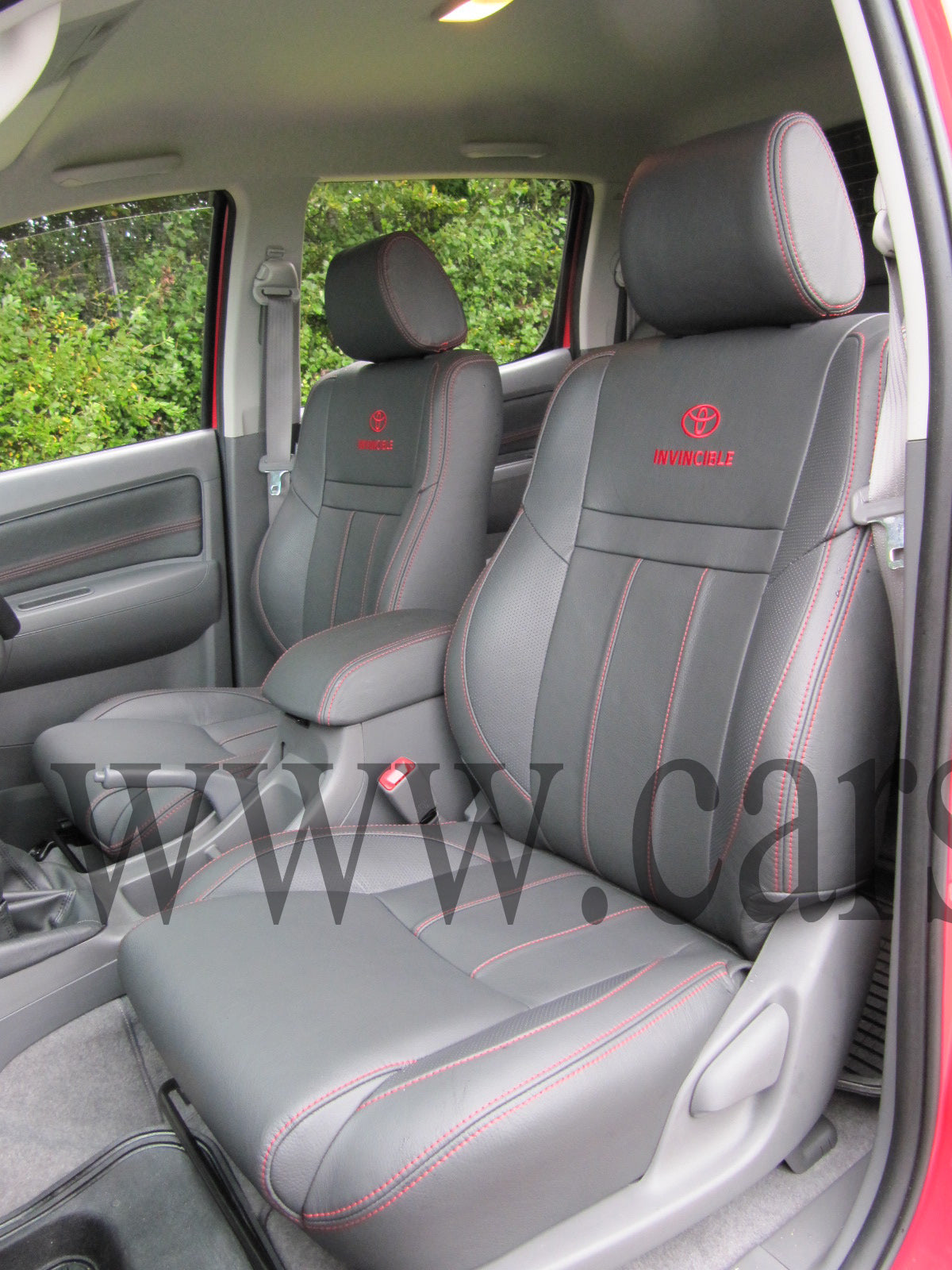 Toyota Hilux Leather Retrim Kit.