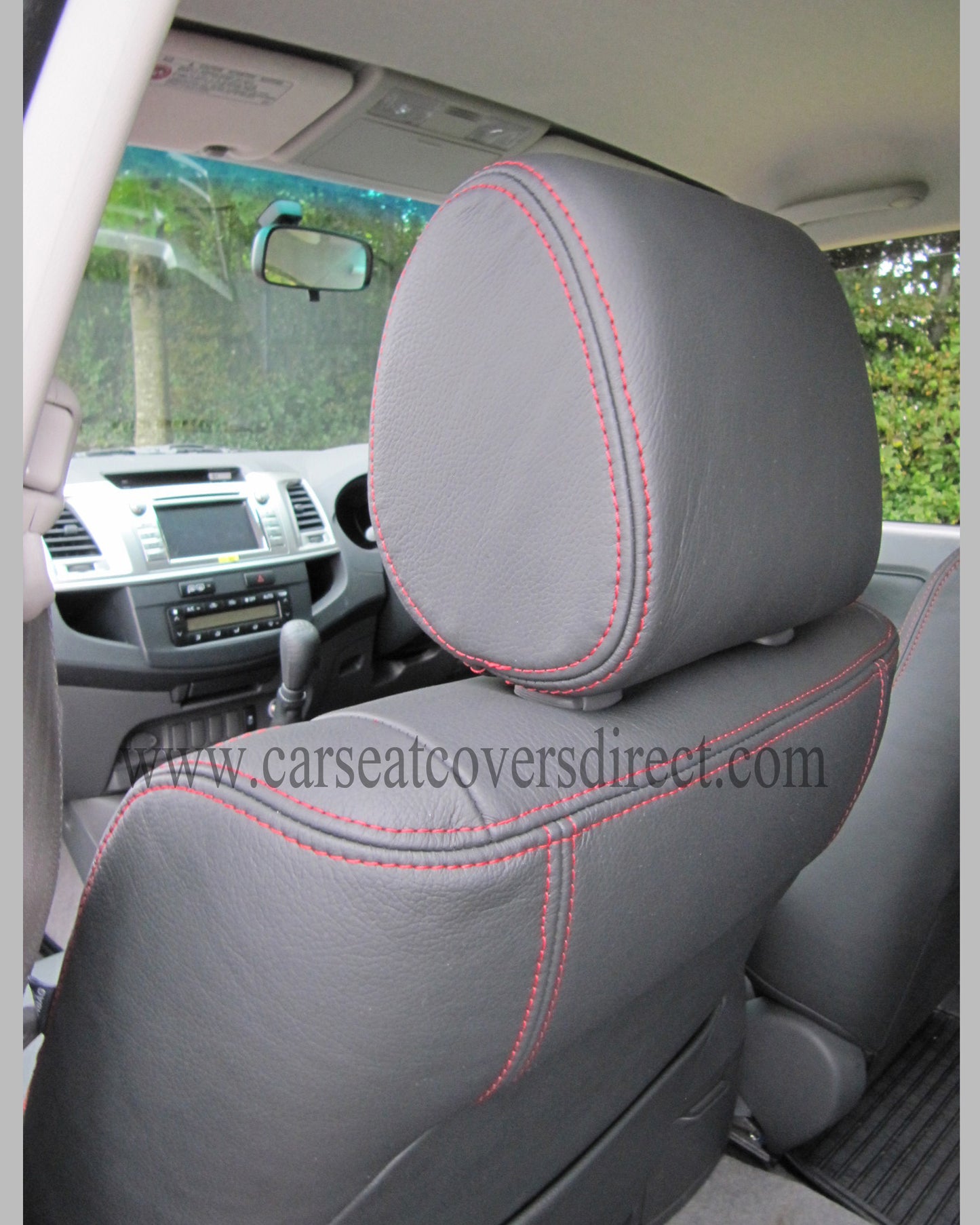 Toyota Hilux Leather Retrim Kit.