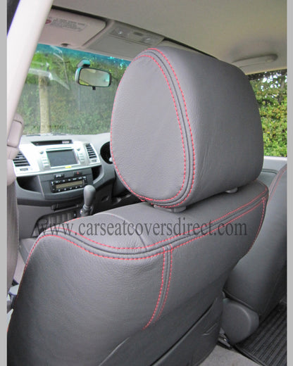 Toyota Hilux Leather Retrim Kit.