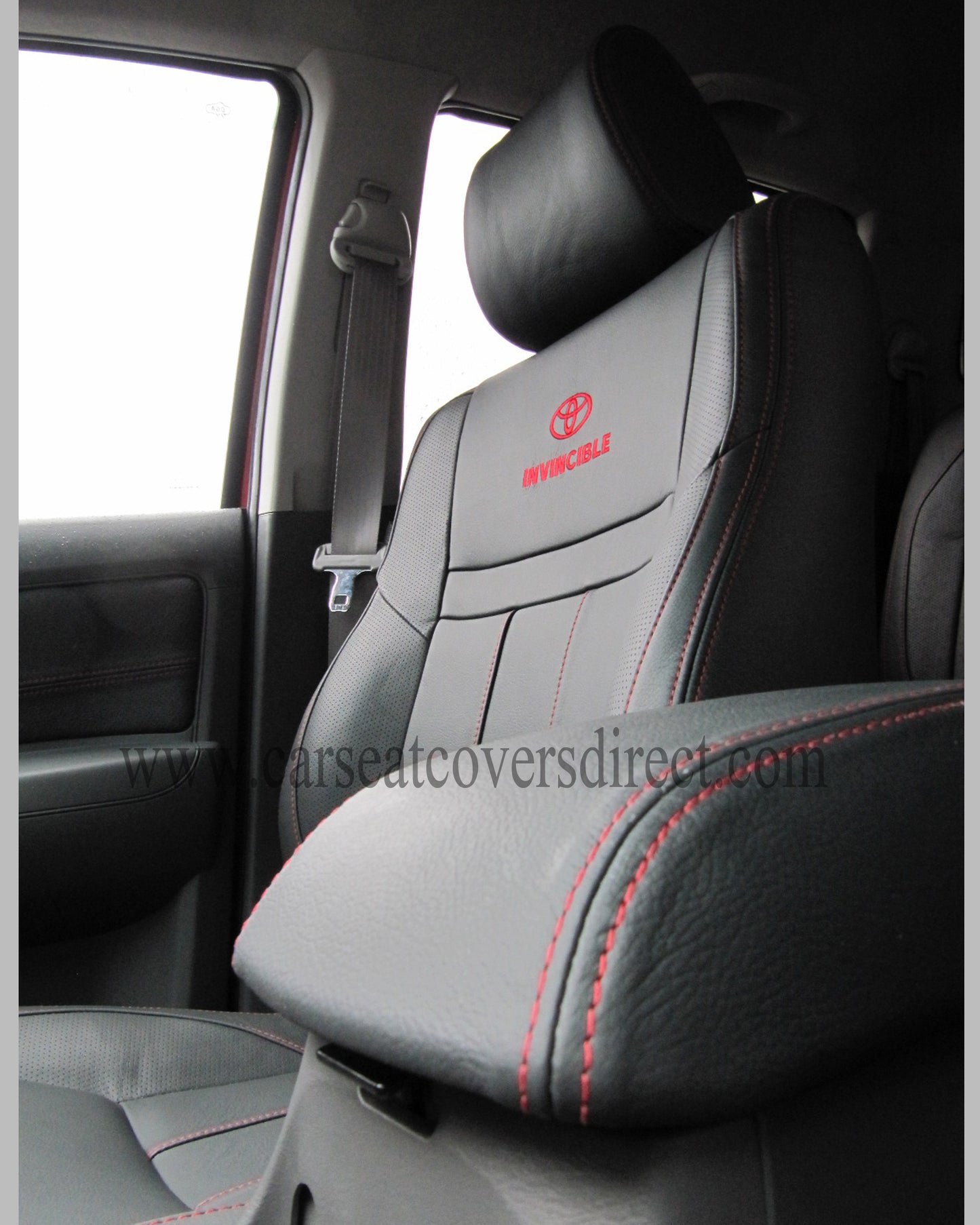 Toyota Hilux Leather Retrim Kit.