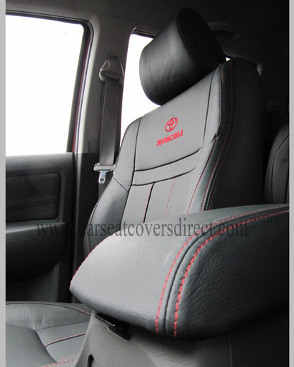 Toyota Hilux Leather Retrim Kit.