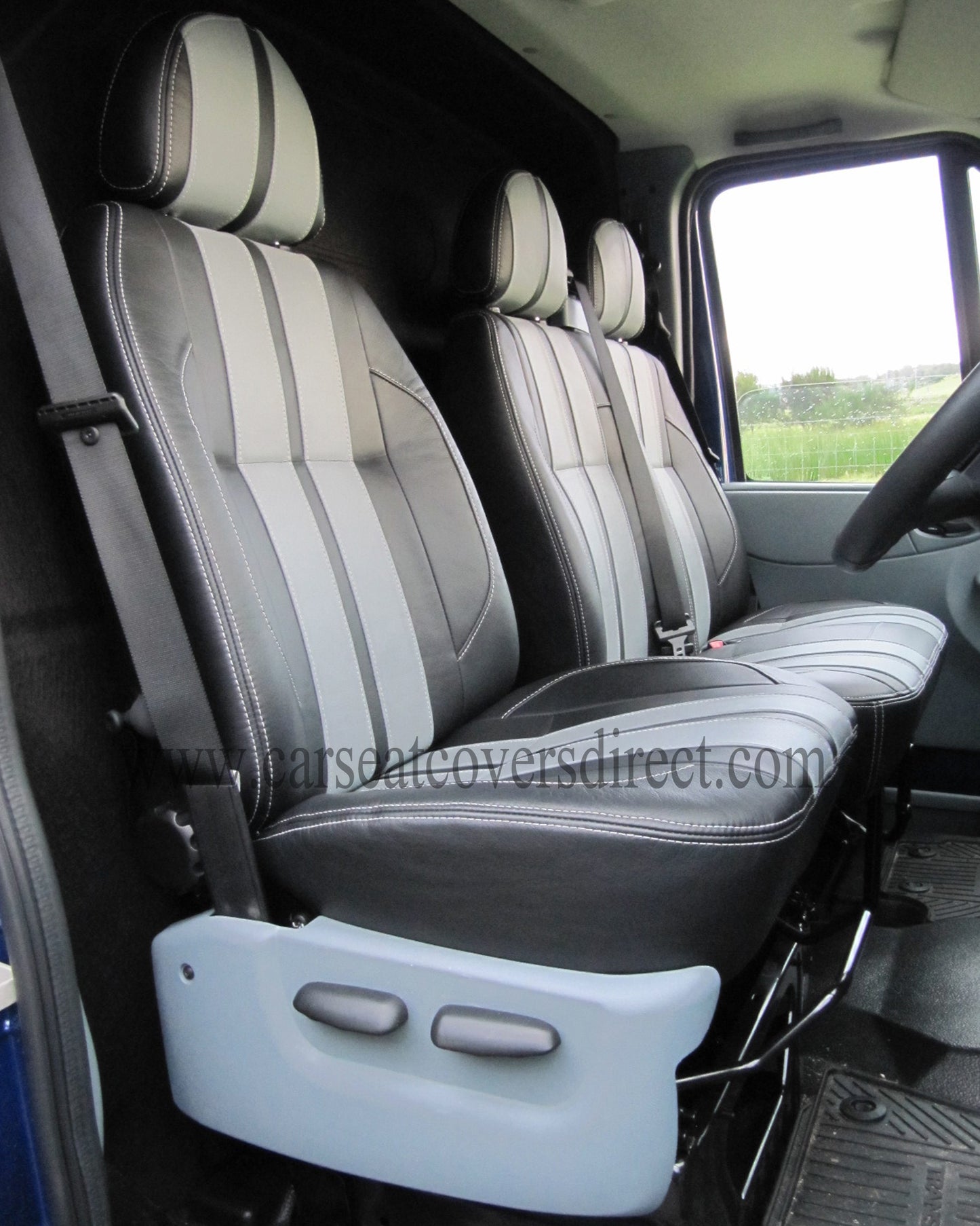 Ford Transit 5th Gen Made LEATHER RETRIM. 2 Tone leather Sport Line Design.