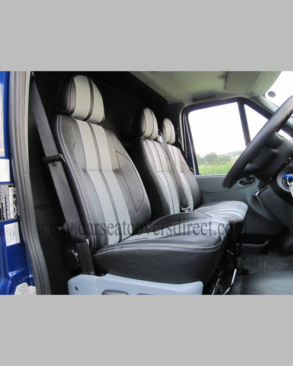 Ford Transit 5th Gen Made LEATHER RETRIM. 2 Tone leather Sport Line Design.