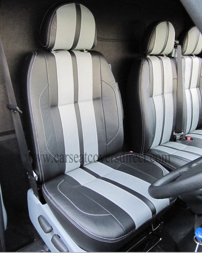 Ford Transit 5th Gen Made LEATHER RETRIM. 2 Tone leather Sport Line Design.